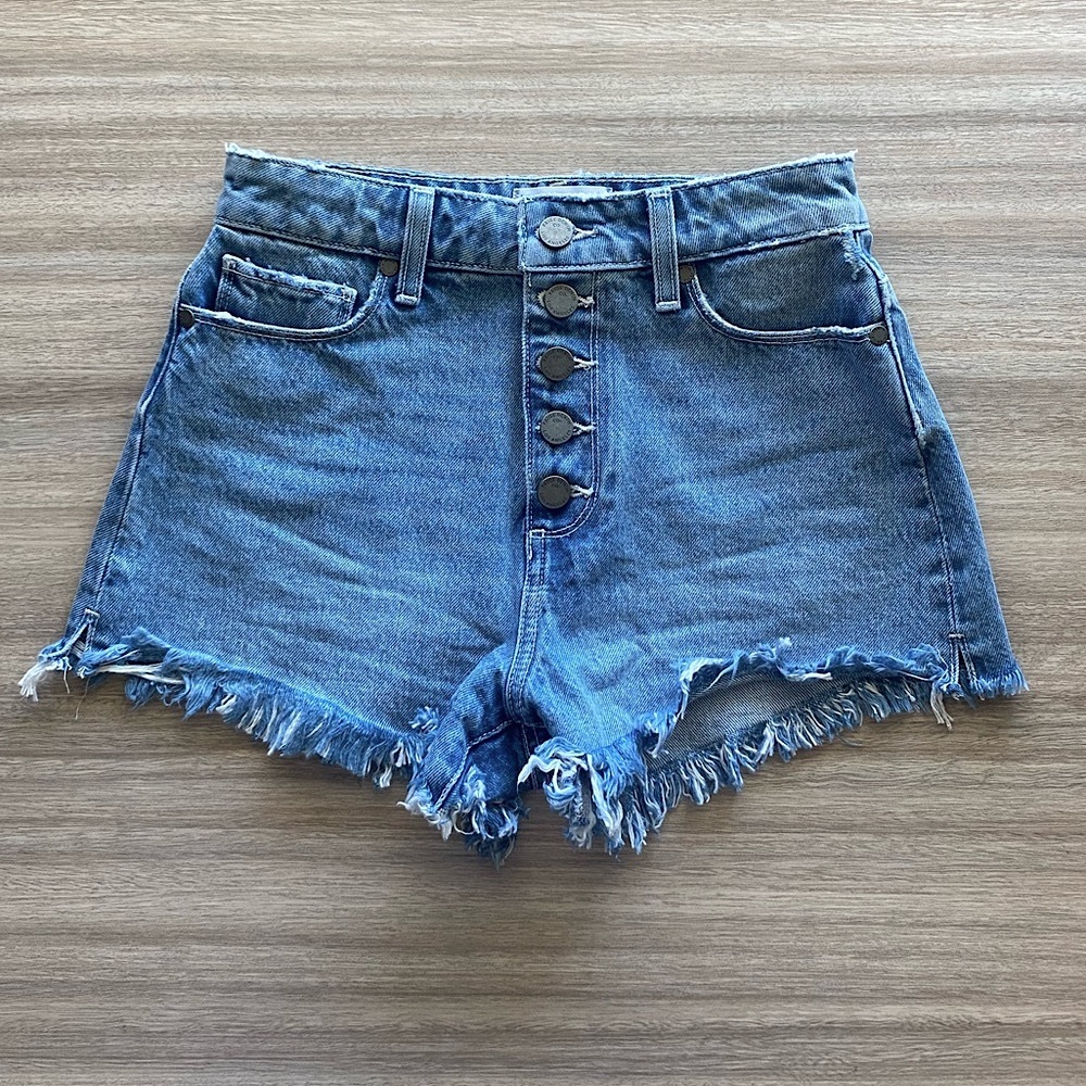 Paige denim shorts, size 24